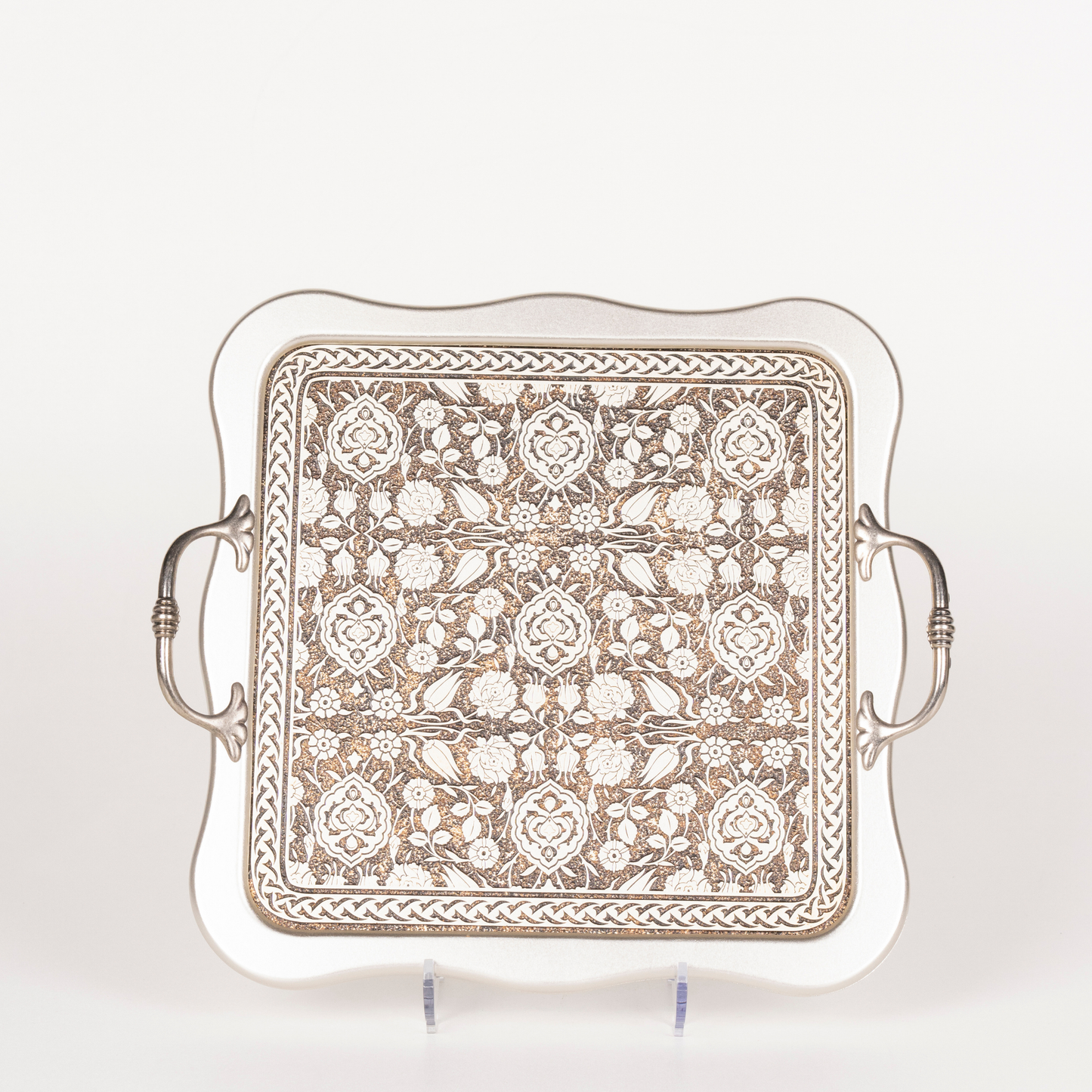 WOODEN ENGRAVED TRAY