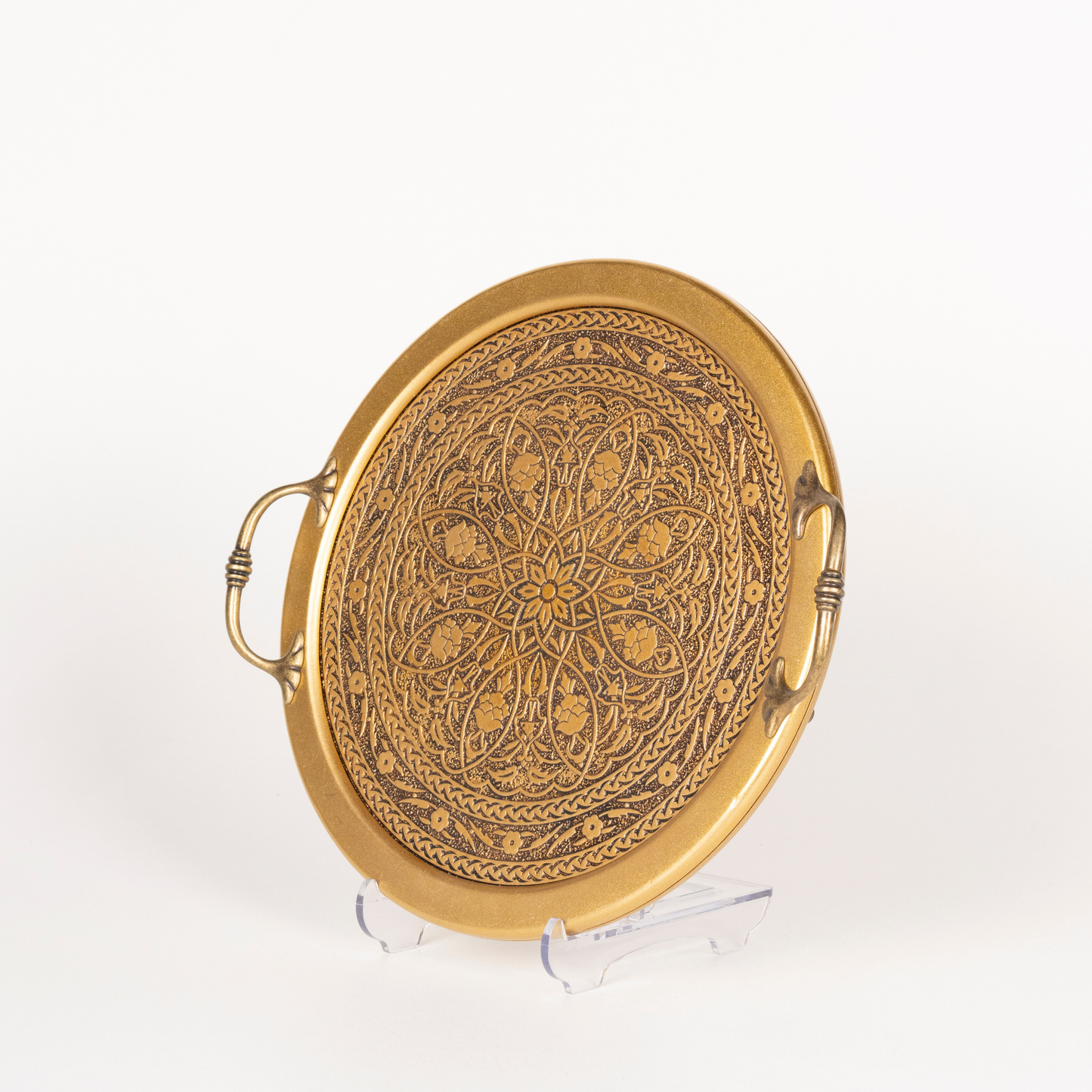 WOODEN ENGRAVED TRAY