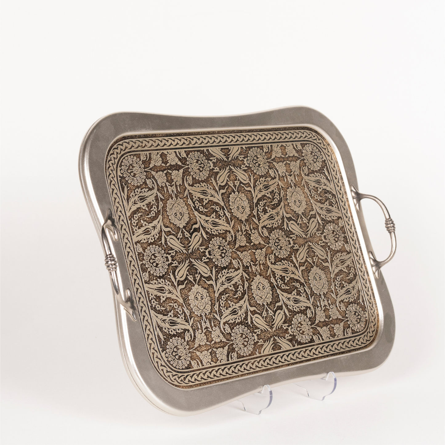 WOODEN ENGRAVED TRAY