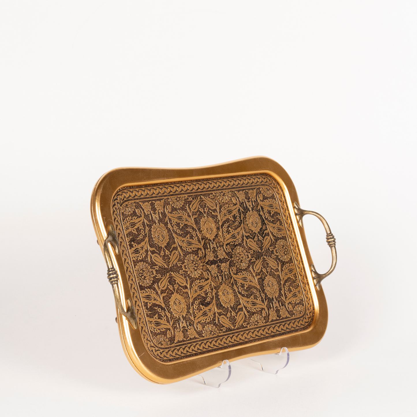 WOODEN ENGRAVED TRAY