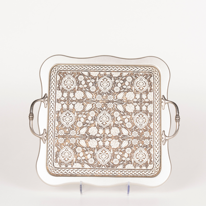 WOODEN ENGRAVED TRAY