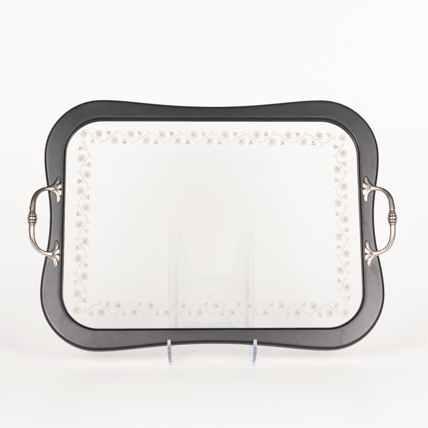 VINE LEAF TRAY PLATIN