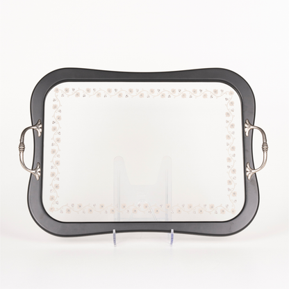 VINE LEAF TRAY PLATIN