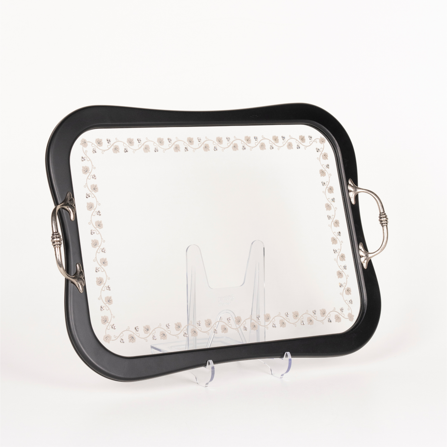 VINE LEAF TRAY PLATIN