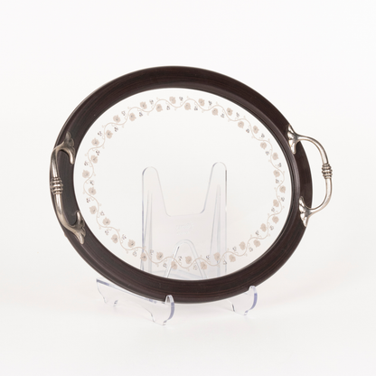 VINE LEAF TRAY PLATIN