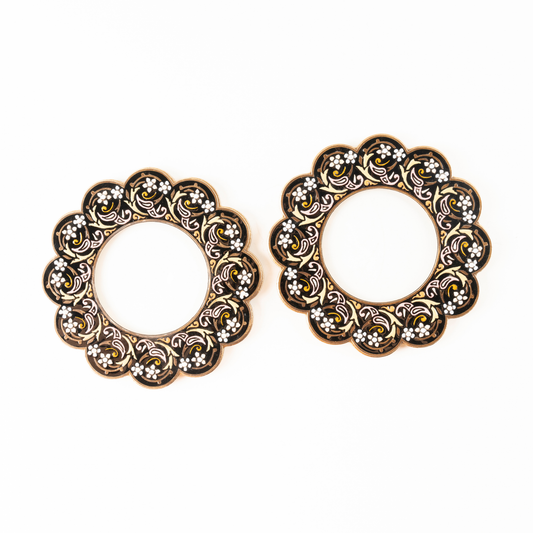 SPRING ROUND TIP COASTERS SET