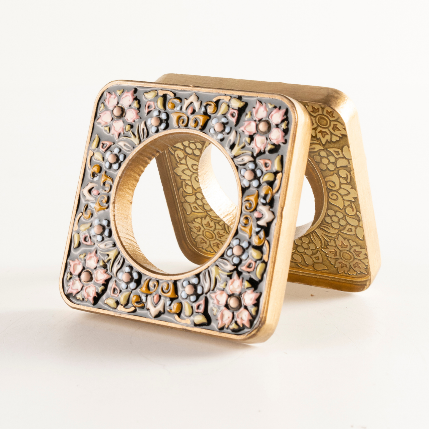 SPRING SQUARE NAPKIN HOLDER SET