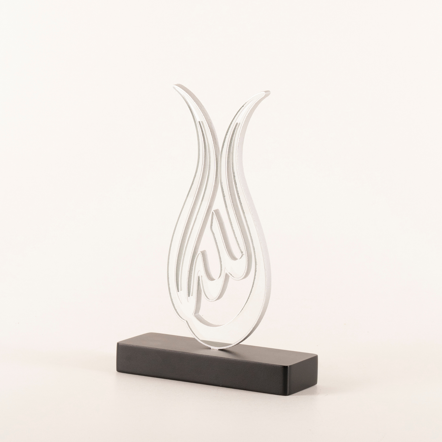 TULIP ADORNED ALLAH CALLIGRAPHY OBJECT